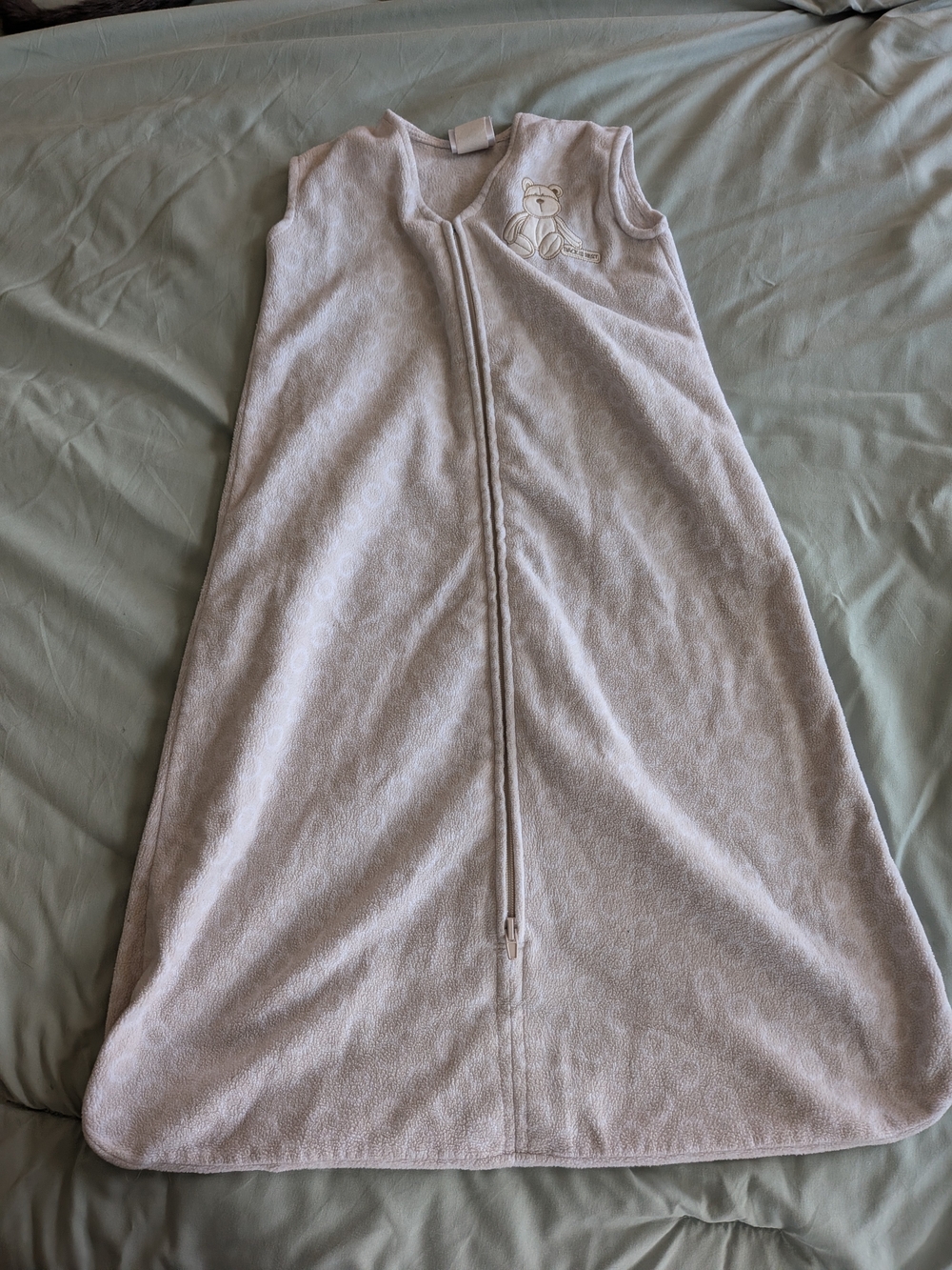 Halo Gender Neutral Baby Sleep Sack with Bear Accent